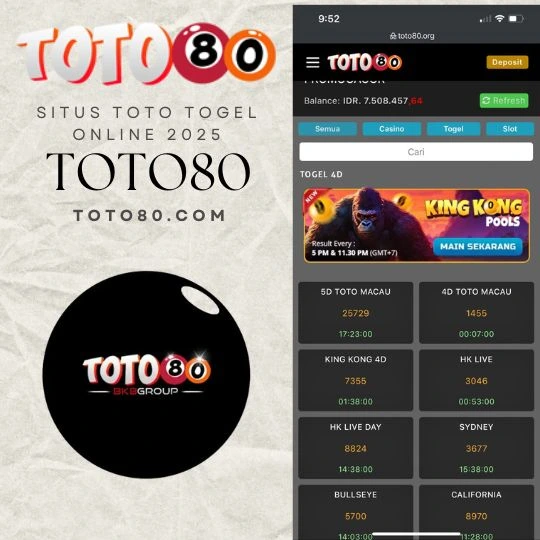 platform resmi toto80